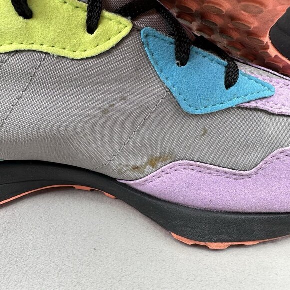 Womens 8.5 / Mens 7 New Balance 327 Shoes Dark Violet Glow Athletic Sneakers - Picture 6 of 9